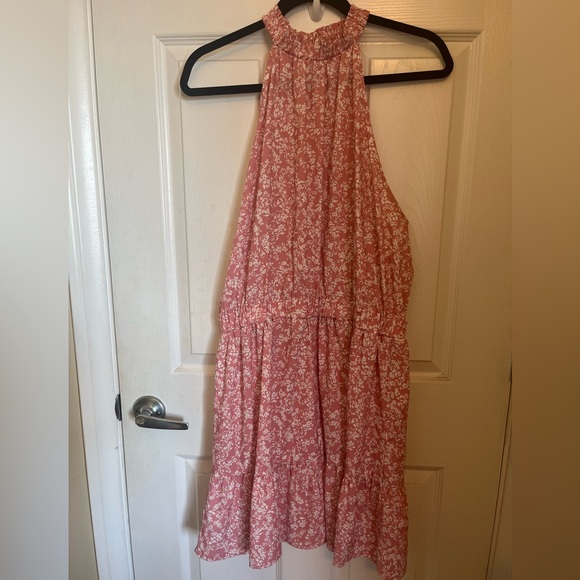 Gevomir Womens Halter Boho Floral Dress - Picture 5 of 5